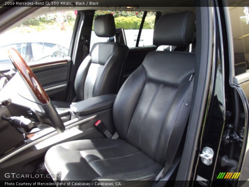 Black / Black 2009 Mercedes-Benz GL 550 4Matic