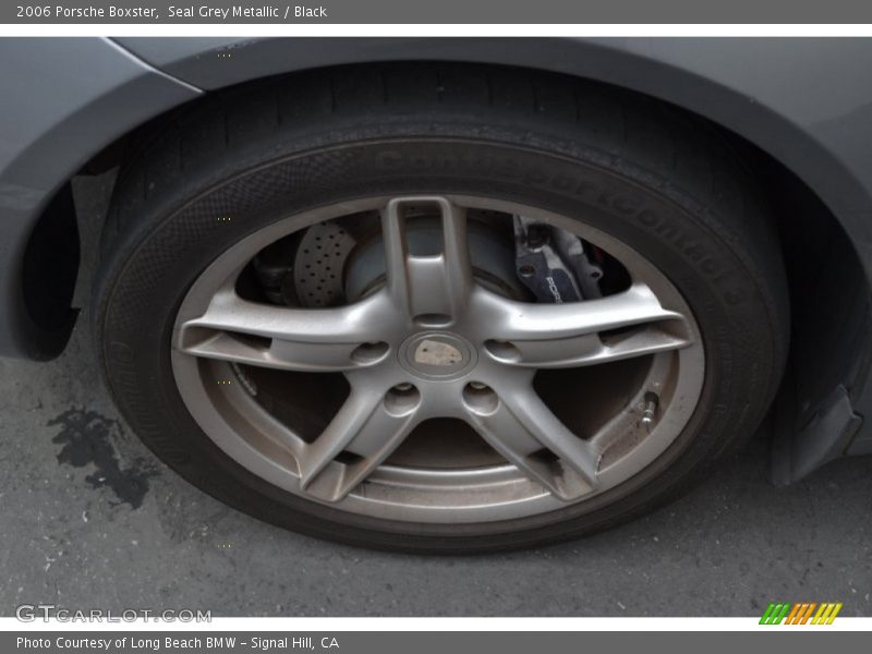 Seal Grey Metallic / Black 2006 Porsche Boxster