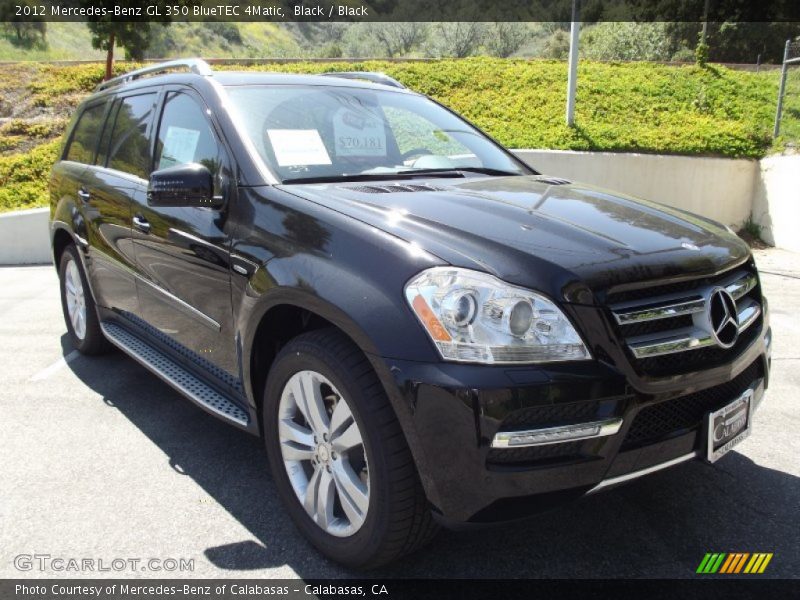 Black / Black 2012 Mercedes-Benz GL 350 BlueTEC 4Matic