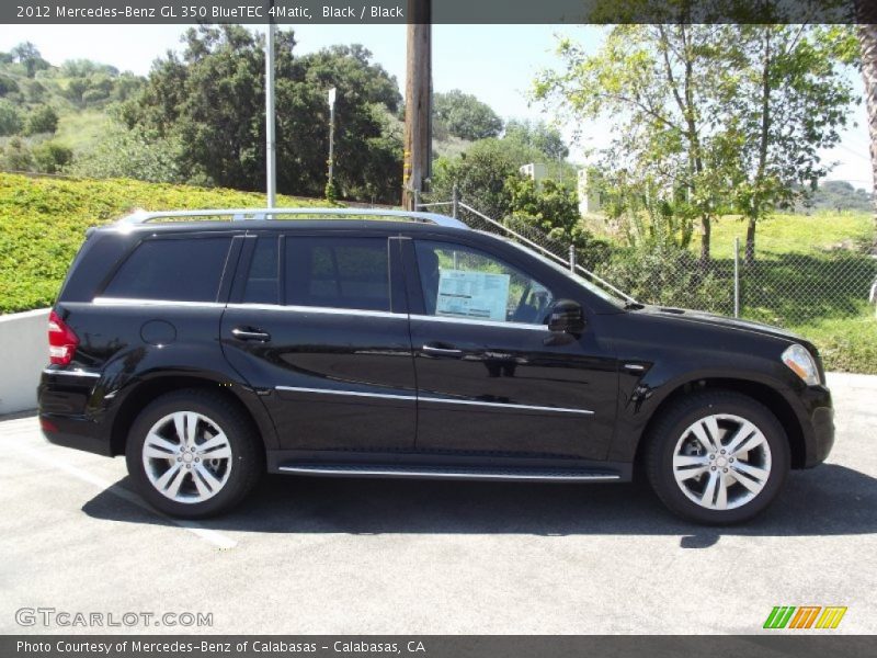 Black / Black 2012 Mercedes-Benz GL 350 BlueTEC 4Matic