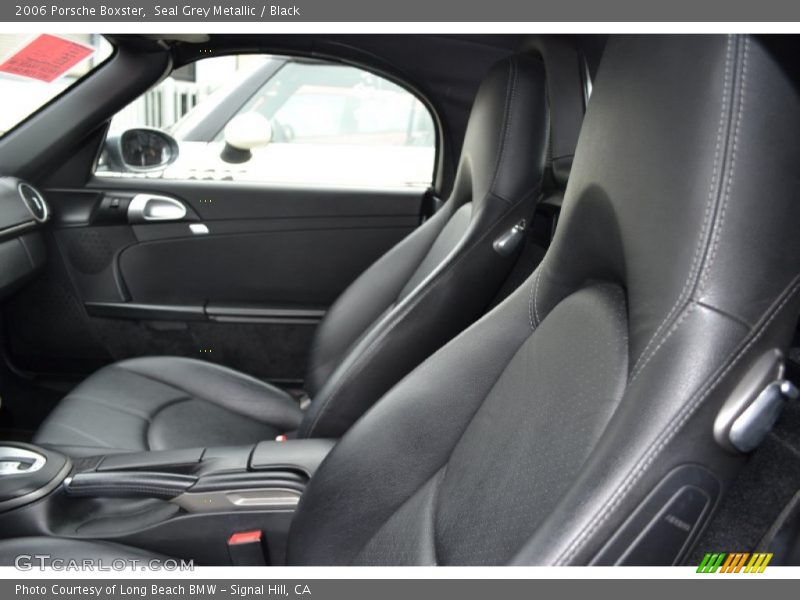 Seal Grey Metallic / Black 2006 Porsche Boxster