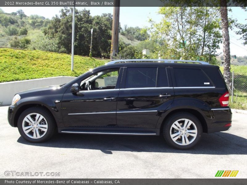 Black / Black 2012 Mercedes-Benz GL 350 BlueTEC 4Matic