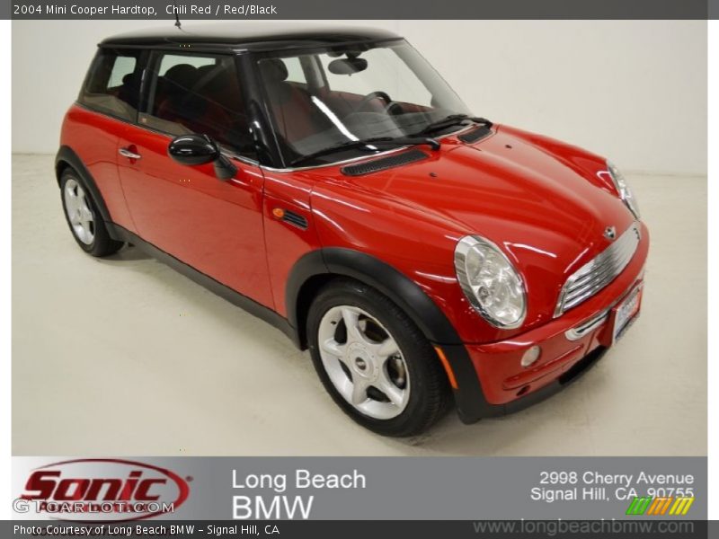 Chili Red / Red/Black 2004 Mini Cooper Hardtop