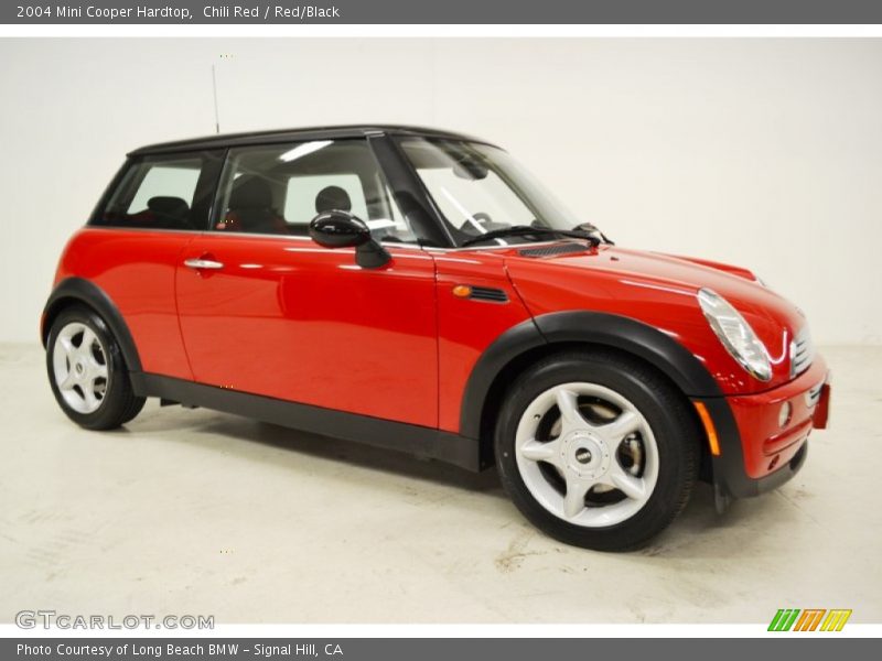 Chili Red / Red/Black 2004 Mini Cooper Hardtop