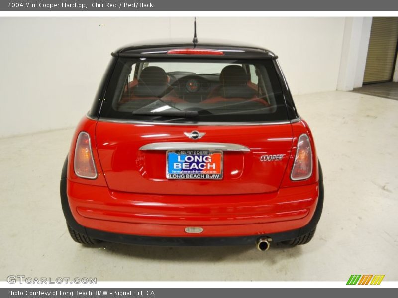 Chili Red / Red/Black 2004 Mini Cooper Hardtop