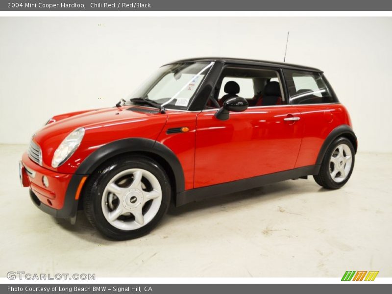 Chili Red / Red/Black 2004 Mini Cooper Hardtop