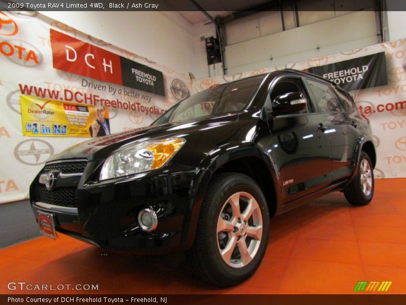 Black / Ash Gray 2009 Toyota RAV4 Limited 4WD