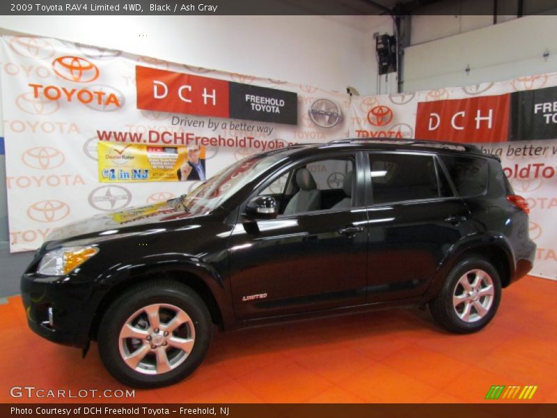 Black / Ash Gray 2009 Toyota RAV4 Limited 4WD