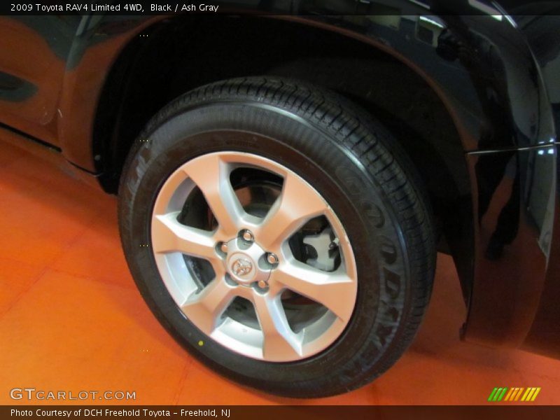 Black / Ash Gray 2009 Toyota RAV4 Limited 4WD