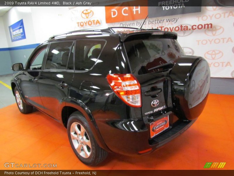 Black / Ash Gray 2009 Toyota RAV4 Limited 4WD