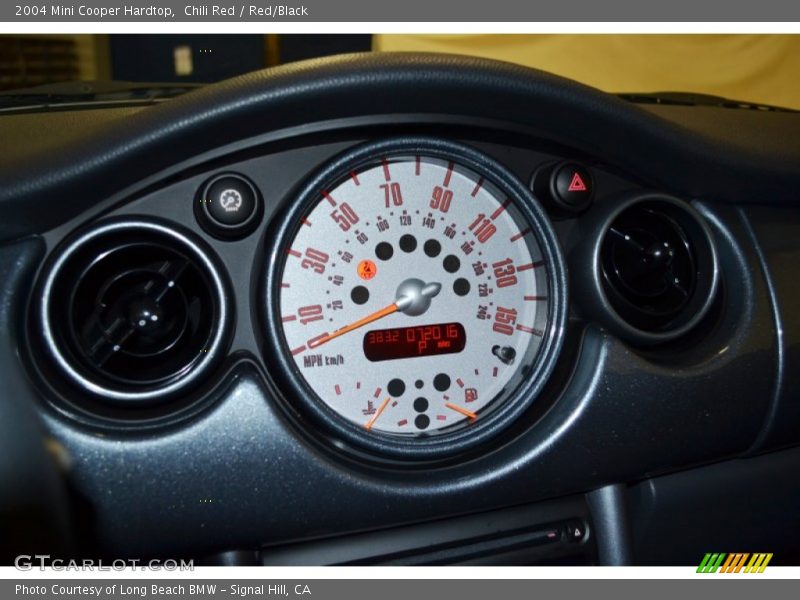 Chili Red / Red/Black 2004 Mini Cooper Hardtop