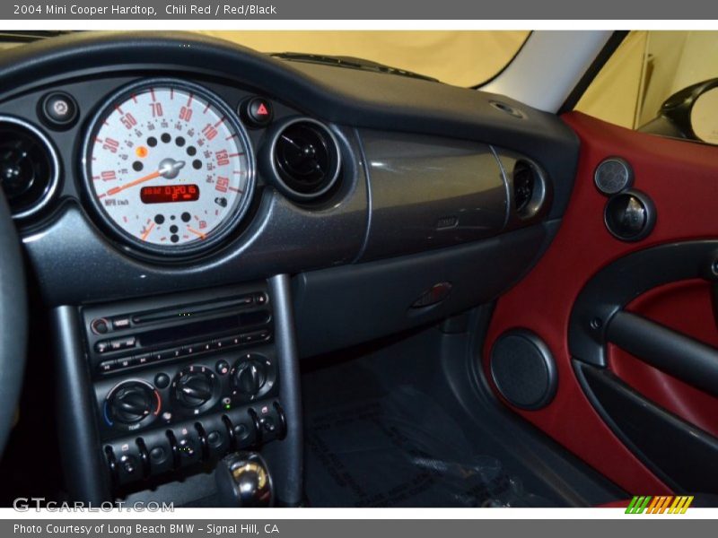Chili Red / Red/Black 2004 Mini Cooper Hardtop