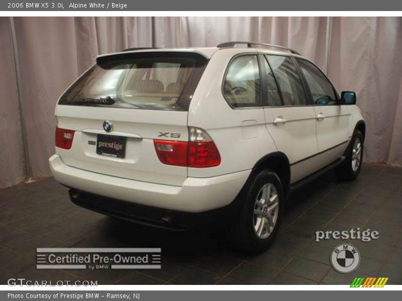 Alpine White / Beige 2006 BMW X5 3.0i