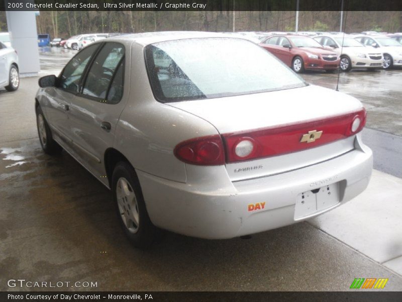 Ultra Silver Metallic / Graphite Gray 2005 Chevrolet Cavalier Sedan