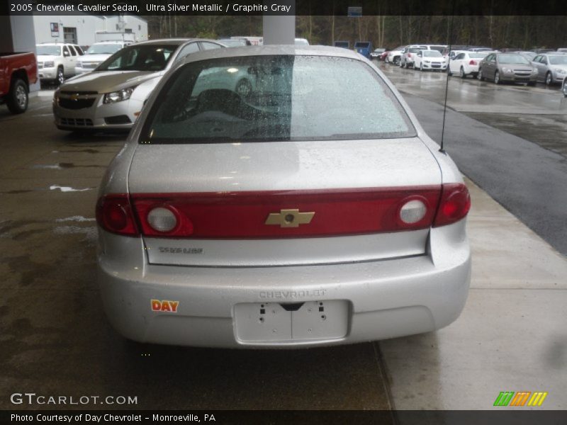 Ultra Silver Metallic / Graphite Gray 2005 Chevrolet Cavalier Sedan