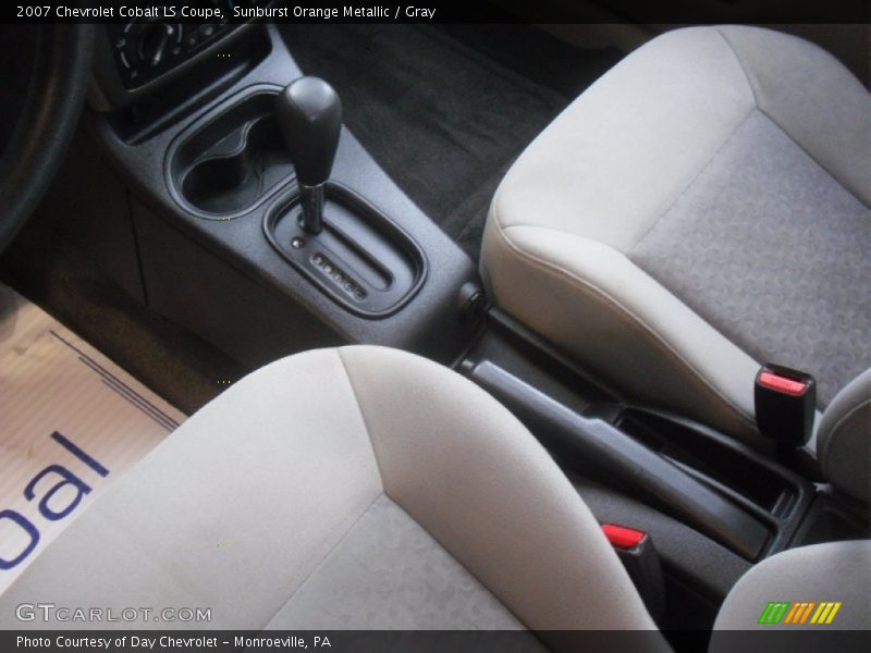 Sunburst Orange Metallic / Gray 2007 Chevrolet Cobalt LS Coupe