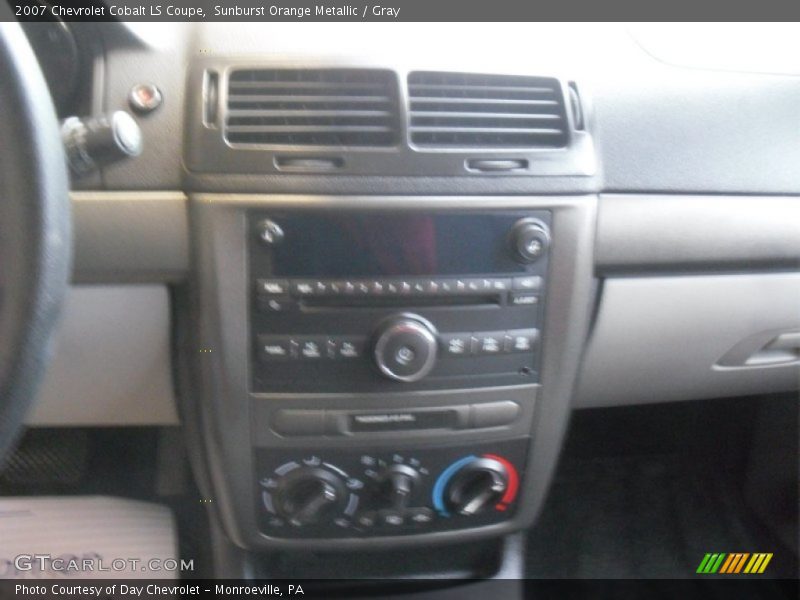 Sunburst Orange Metallic / Gray 2007 Chevrolet Cobalt LS Coupe