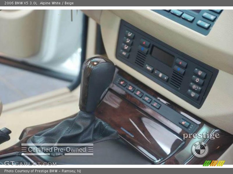 Alpine White / Beige 2006 BMW X5 3.0i