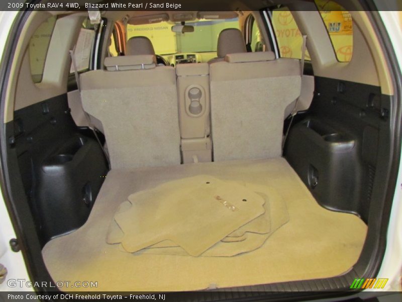 Blizzard White Pearl / Sand Beige 2009 Toyota RAV4 4WD