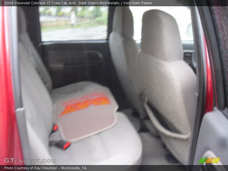 Dark Cherry Red Metallic / Very Dark Pewter 2004 Chevrolet Colorado LS Crew Cab 4x4