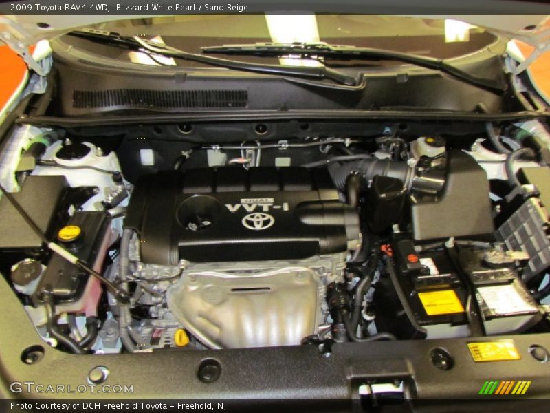 Blizzard White Pearl / Sand Beige 2009 Toyota RAV4 4WD