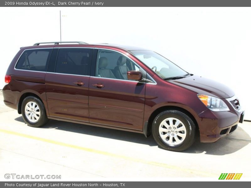 Dark Cherry Pearl / Ivory 2009 Honda Odyssey EX-L