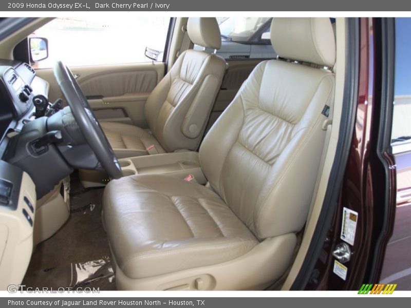 Dark Cherry Pearl / Ivory 2009 Honda Odyssey EX-L