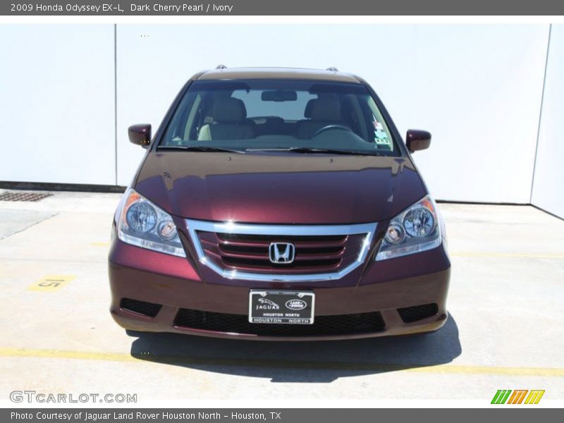 Dark Cherry Pearl / Ivory 2009 Honda Odyssey EX-L