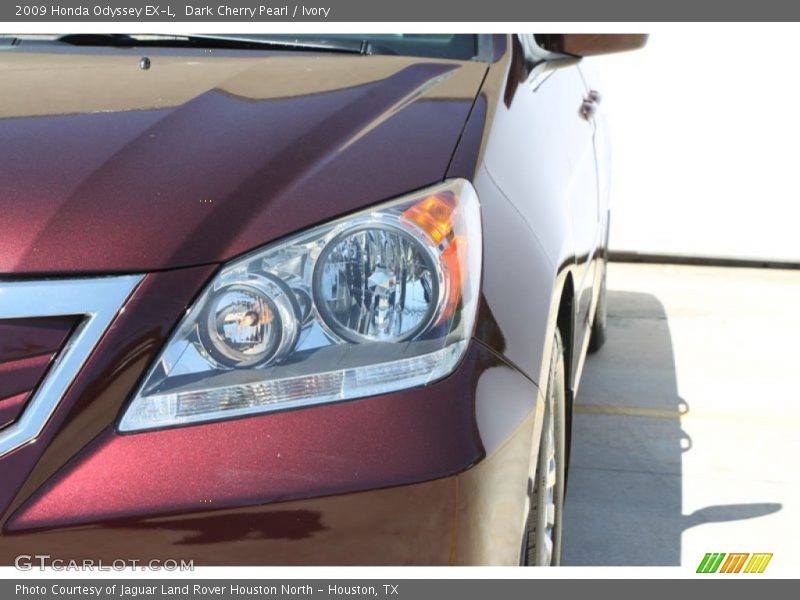 Dark Cherry Pearl / Ivory 2009 Honda Odyssey EX-L