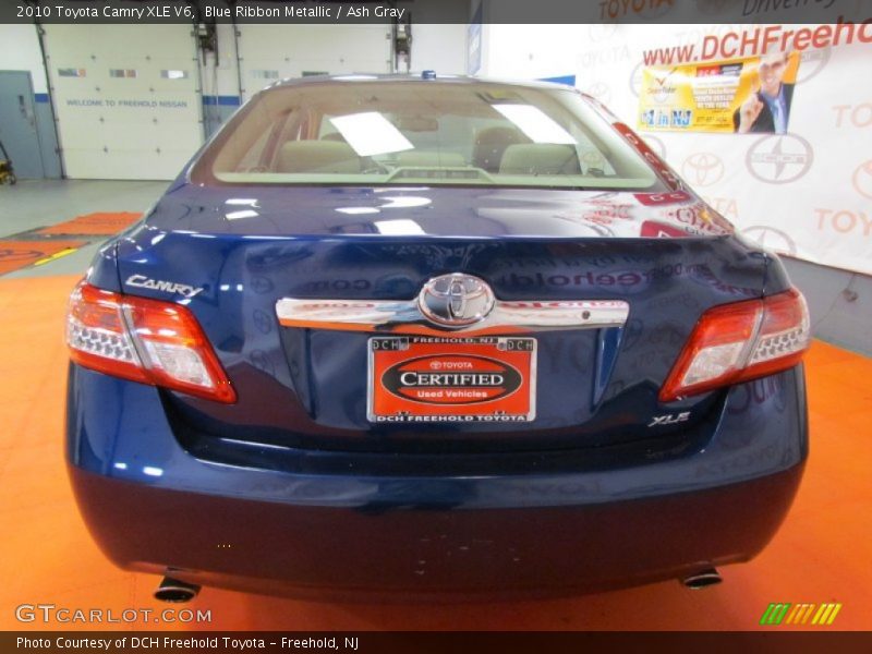 Blue Ribbon Metallic / Ash Gray 2010 Toyota Camry XLE V6
