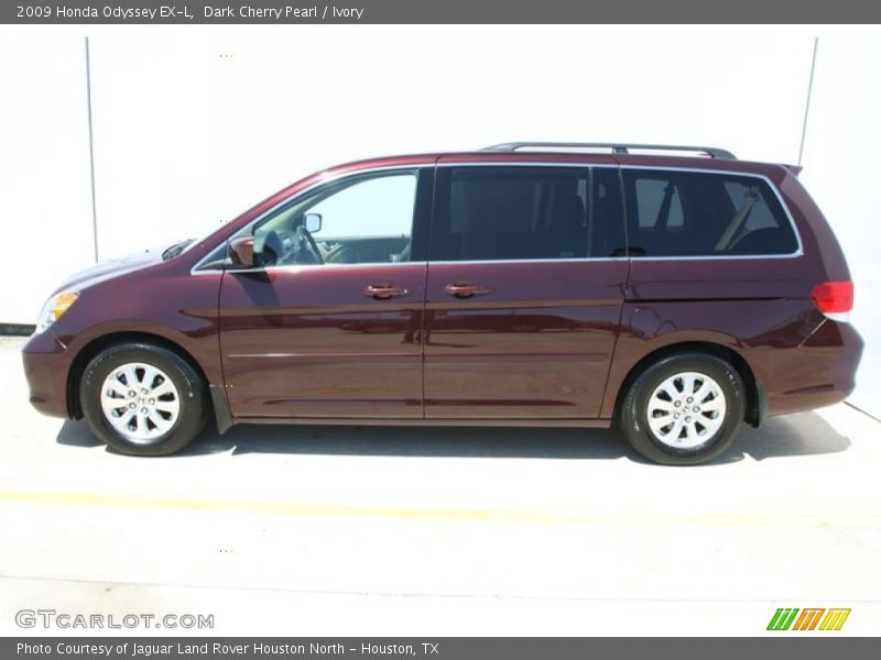 Dark Cherry Pearl / Ivory 2009 Honda Odyssey EX-L