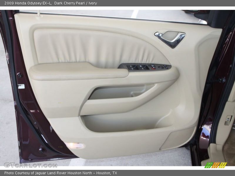 Dark Cherry Pearl / Ivory 2009 Honda Odyssey EX-L