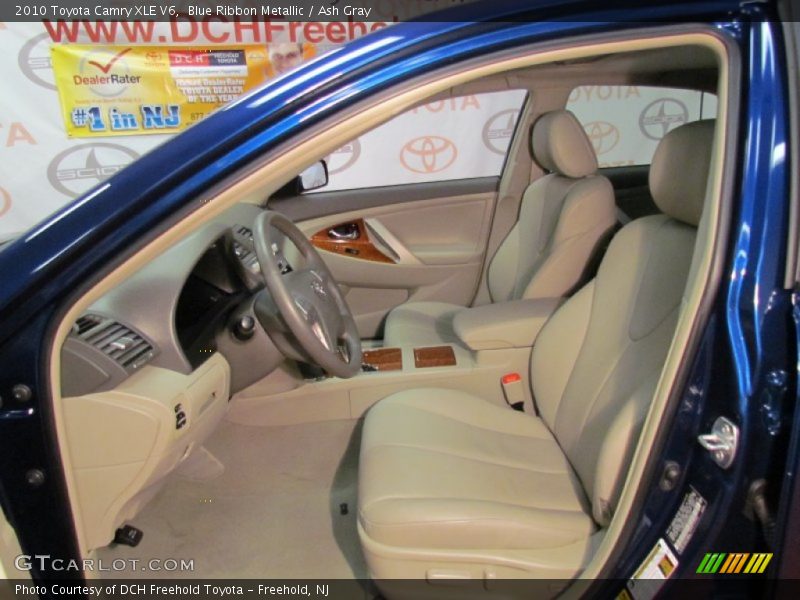 Blue Ribbon Metallic / Ash Gray 2010 Toyota Camry XLE V6