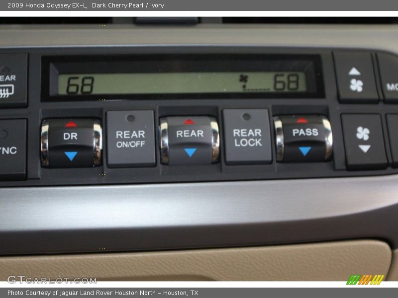 Dark Cherry Pearl / Ivory 2009 Honda Odyssey EX-L