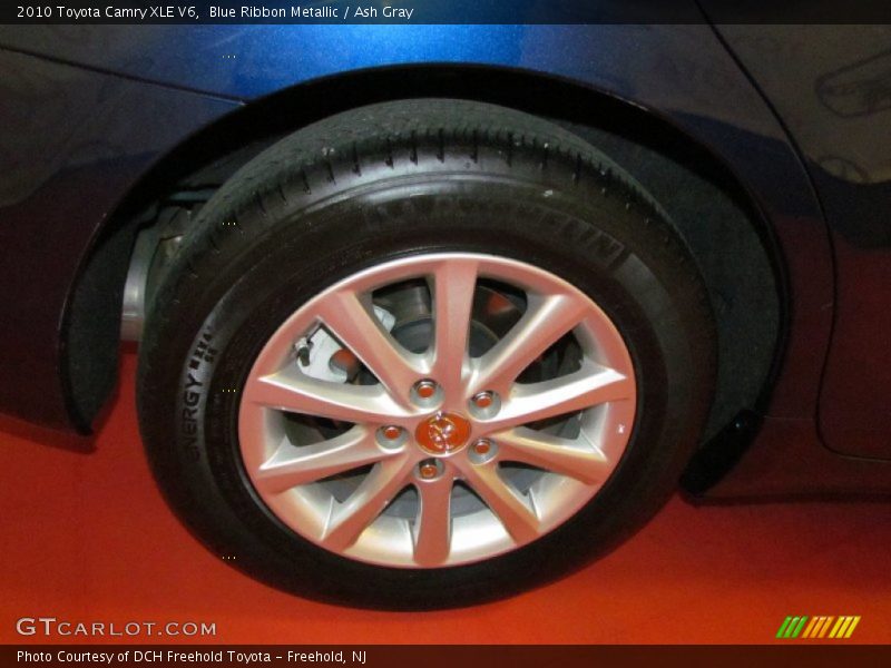 Blue Ribbon Metallic / Ash Gray 2010 Toyota Camry XLE V6