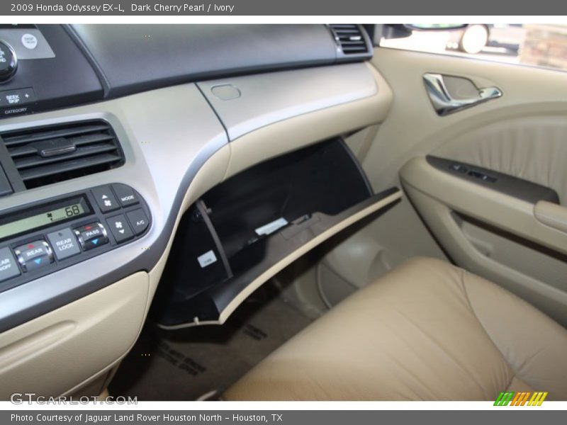 Dark Cherry Pearl / Ivory 2009 Honda Odyssey EX-L