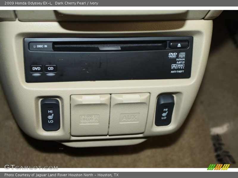 Dark Cherry Pearl / Ivory 2009 Honda Odyssey EX-L