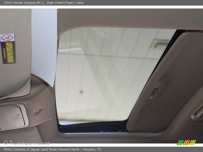 Dark Cherry Pearl / Ivory 2009 Honda Odyssey EX-L