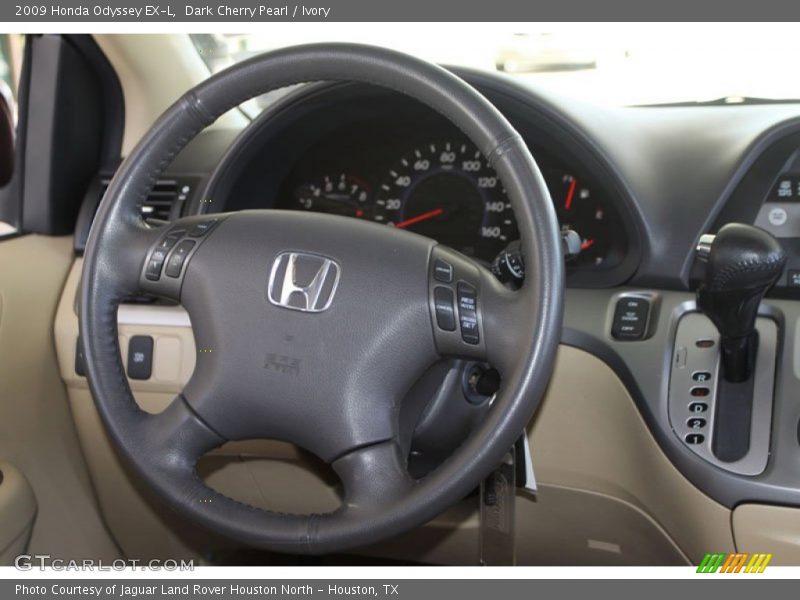 Dark Cherry Pearl / Ivory 2009 Honda Odyssey EX-L