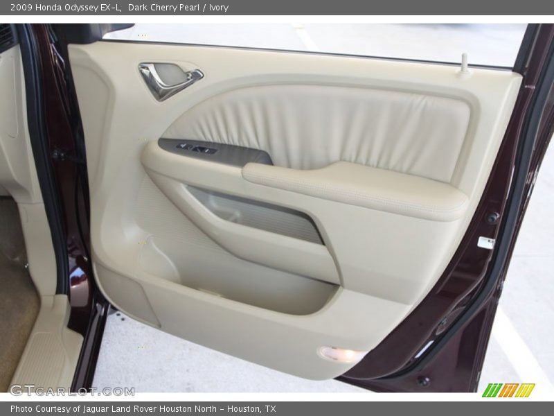 Dark Cherry Pearl / Ivory 2009 Honda Odyssey EX-L