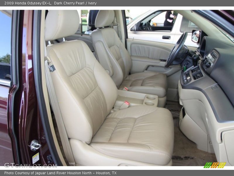 Dark Cherry Pearl / Ivory 2009 Honda Odyssey EX-L