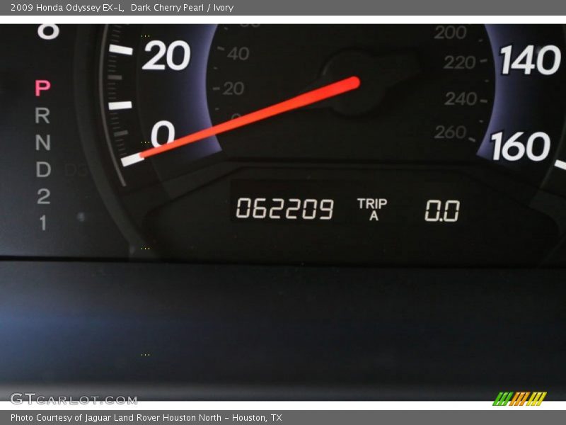 Dark Cherry Pearl / Ivory 2009 Honda Odyssey EX-L