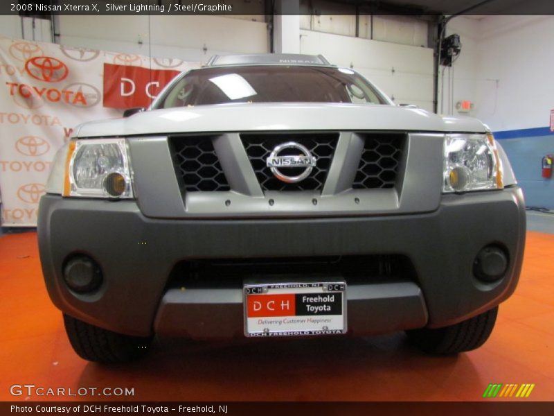 Silver Lightning / Steel/Graphite 2008 Nissan Xterra X