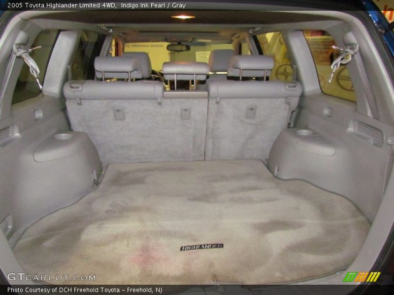 Indigo Ink Pearl / Gray 2005 Toyota Highlander Limited 4WD
