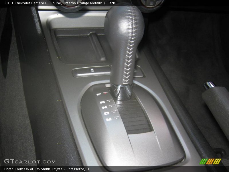 Inferno Orange Metallic / Black 2011 Chevrolet Camaro LT Coupe
