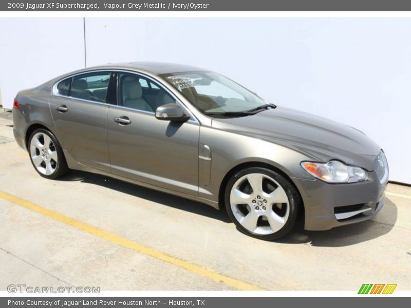 Vapour Grey Metallic / Ivory/Oyster 2009 Jaguar XF Supercharged