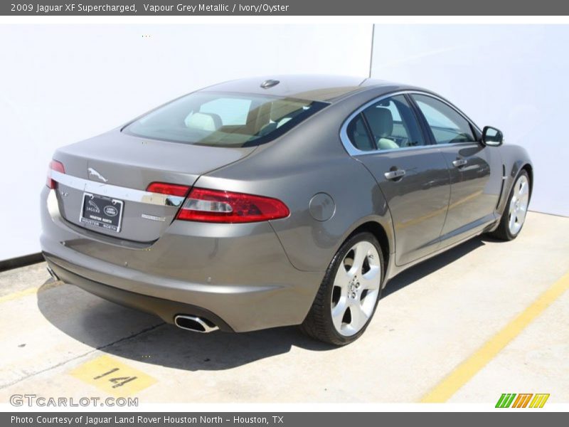 Vapour Grey Metallic / Ivory/Oyster 2009 Jaguar XF Supercharged