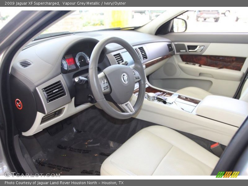  2009 XF Supercharged Ivory/Oyster Interior