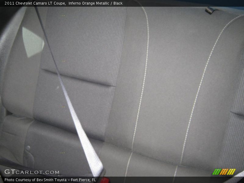 Inferno Orange Metallic / Black 2011 Chevrolet Camaro LT Coupe