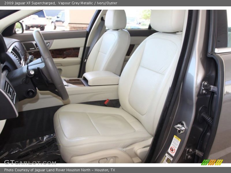 Vapour Grey Metallic / Ivory/Oyster 2009 Jaguar XF Supercharged